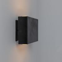 Muurlamp Decca Antiek Zwart - thumbnail