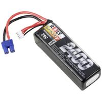Reely LiPo accupack 11.1 V 2400 mAh Aantal cellen: 3 20 C Softcase EC3 - thumbnail