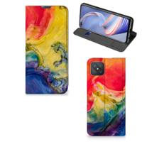 Bookcase OPPO Reno4 Z 5G Watercolor Dark - thumbnail