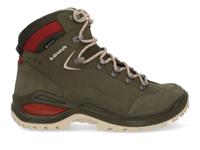 Lowa Renegade Evo GTX Mid Hoge Wandelschoen Dames Grey Green/Panna 5,5 - thumbnail
