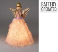 Engel met led 22x36 cm roze Nampook - Nampook - thumbnail