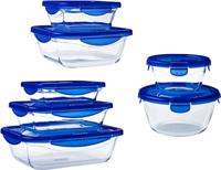 Pyrex Ovenschaal met deksel - Cook & Go - 7 delige set - thumbnail