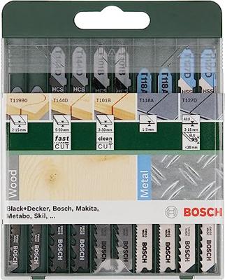 Bosch Accessories Decoupeerzaagbladen 10 delig