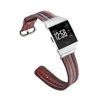 Fitbit Ionic TPU bandje - Rood / Grijs - thumbnail