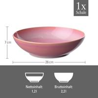 LIKE BY VILLEROY & BOCH - Perlemor Coral - Bowl 26,5cm - thumbnail