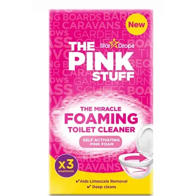 The Pink Stuff Foam Toilet Cleaner 3x100 gr