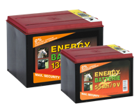 Batterij EG super 9V / 55Ah (H11,5 x L16,5 x B11,2 cm) 55 Ah - thumbnail