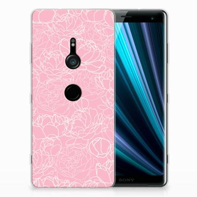 Sony Xperia XZ3 TPU Case White Flowers Sony Xperia XZ3 TPU Case White Flowers