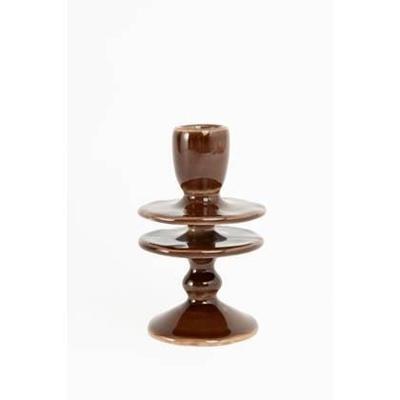 Sissy-Boy Bruine ruffle kandelaar medium