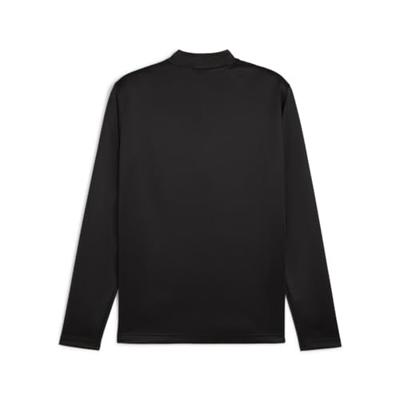 PUMA teamGOAL Trainingstrui 1/4-Zip Zwart Wit Grijs PUMA teamGOAL Trainingstrui 1/4-Zip Zwart Wit Grijs