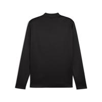 PUMA teamGOAL Trainingstrui 1/4-Zip Zwart Wit Grijs - thumbnail