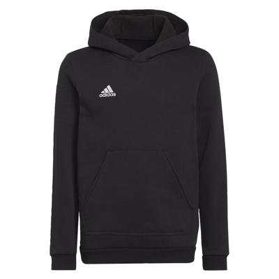 adidas Entrada 22 Sweat Hoodie Kids Zwart Wit adidas Entrada 22 Sweat Hoodie Kids Zwart Wit