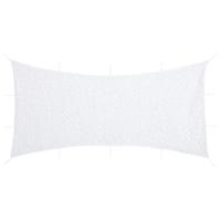 VidaXL Camouflagenet met opbergzak 833x609 cm wit - thumbnail