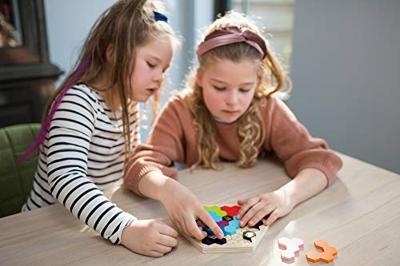 BS Toys bijtjezzz puzzzel hout - kinderspel BS Toys bijtjezzz puzzzel hout - kinderspel
