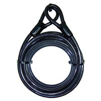 Security Plus 0289 Kabelslot met lussen Zwart Lus voor hangslot - thumbnail