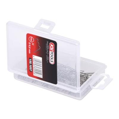 KS Tools 150.1057 Reparatieklem u-vorm Ø 0,8 mm, 100 stuks KS Tools 150.1057 Reparatieklem u-vorm Ø 0,8 mm, 100 stuks