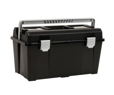 Raaco DIY T33 gereedschapskoffer,zwart/zilver - 715164 Raaco DIY T33 gereedschapskoffer,zwart/zilver - 715164