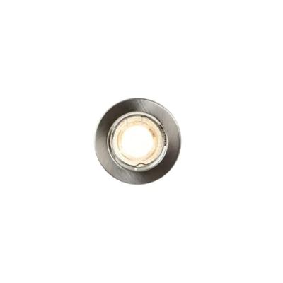 Nordlux 49300155 Canis 3-Kit 2700K Geberstet Nickel Inbouwring Energielabel: F (A - G) LED GU10 35 W Nikkel (geborsteld)