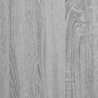 Wandschap 43x9x60 cm bewerkt hout grijs sonoma eikenkleurig - thumbnail