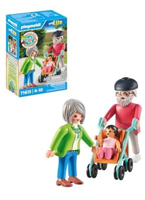 Playmobil My Life 71613 Opa en oma met baby