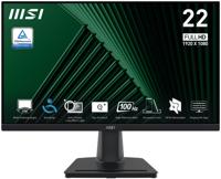 MSI PRO MP225V Kantoormonitor 21,5 inch Full HD - Panel VA 1920 x 1080, 100 Hz, beeldscherm met lage visuele vermoeidheid, kantelbaar - HDMI, D-Sub (VGA) - thumbnail