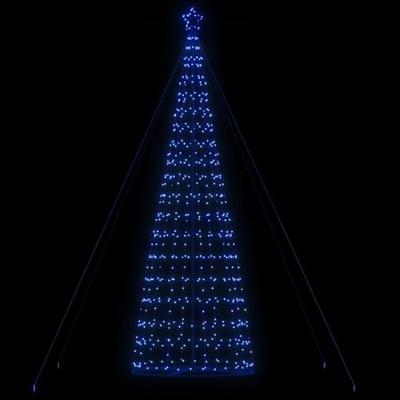 VidaXL Led-kerstboom 1534 leds 500 cm blauw