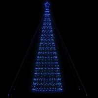 VidaXL Led-kerstboom 1534 leds 500 cm blauw - thumbnail