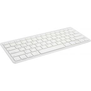 Ewent EW3168 toetsenbord voor mobiel apparaat AZERTY Belgisch Zilver, Wit Bluetooth