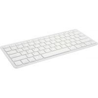 Ewent EW3168 toetsenbord voor mobiel apparaat AZERTY Belgisch Zilver, Wit Bluetooth - thumbnail