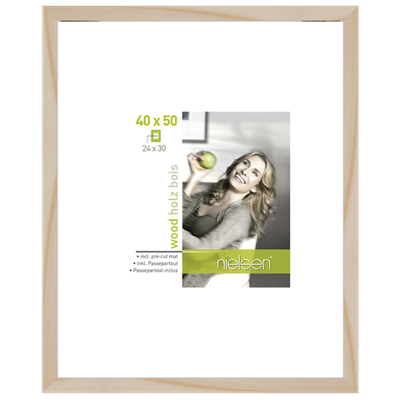 Nielsen Design nielsen fotolijst 8988023 apollon naturel 40x50 / 24x30 cm