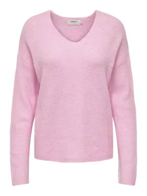 Only Camilla V-hals Trui