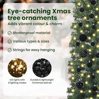 VidaXL Kunstkerstboom groen 270 cm pvc en staal en kunststof - thumbnail