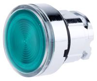 Schneider Electric ZB4BW333S ZB4BW333S Geribbelde lens, Terugstelbaar (Ø) 22 mm Zonder markering Chroom, Groen 1 stuk(s) - thumbnail