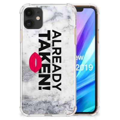 Apple iPhone 11 Telefoonhoesje met tekst Already Taken White