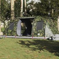 VidaXL Tunneltent 4-persoons waterdicht camouflage - thumbnail