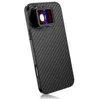MOJOGEAR 17mm lens case voor iPhone 16 Plus - Carbon - thumbnail