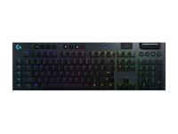 Logitech G915 keyboard RF Wireless + Bluetooth QWERTZ German Black - thumbnail
