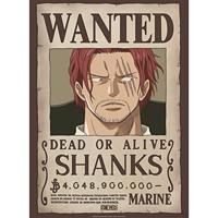 Poster One Piece - Wanted Shanks 38x52cm - thumbnail