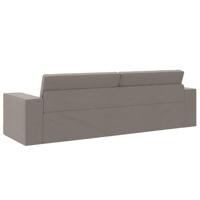 Vloersofa Bed Taupe 245 x 78 x 77 cm Stof - thumbnail