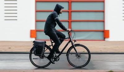 AGU Original Regenpak Essential - Geel Zwart - XXL - Waterdicht