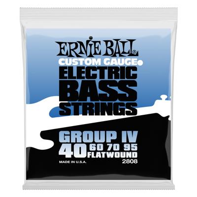 Ernie Ball 2808 Flatwound Bass String Group IV 40 - 95 snaren Ernie Ball 2808 Flatwound Bass String Group IV 40 - 95 snaren
