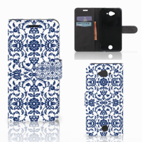 Acer Liquid Z530 | Z530s Hoesje Flower Blue - thumbnail