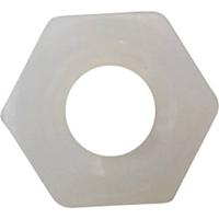 TOOLCRAFT 815993 Zeskantmoeren M6 Kunststof 10 stuk(s) - thumbnail