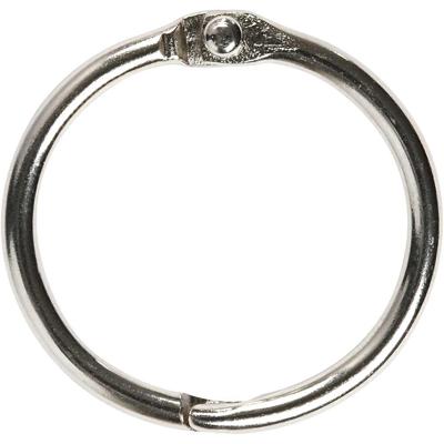Creativ Company Boekbindersring, d 25 mm, dikte 2,7 mm, 10 stuk/ 1 doos