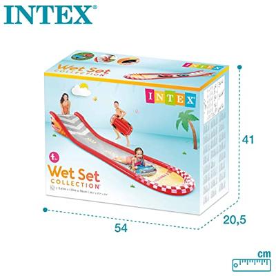 Intex 57167NP Racing Fun Slide 561x119x76 cm