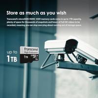 Transcend USD350V microSDXC-kaart 256 GB Class 10, UHS-I - thumbnail