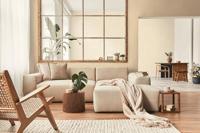 Livingwalls Smart Surfaces - Beige - Floraal - 395602 - thumbnail