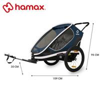 HAMAX Outback - navy / white - thumbnail