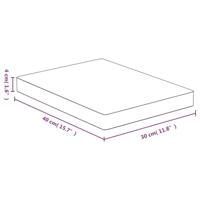 VidaXL Snijplank 30x40x4 cm bamboe - thumbnail