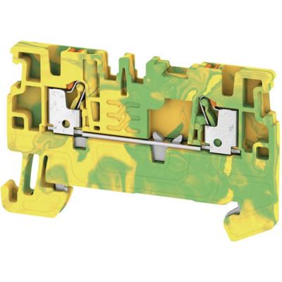 Weidmüller 1552680000 Aardklem 3.5 mm Spanveer Groen, Geel 50 stuk(s) Piece